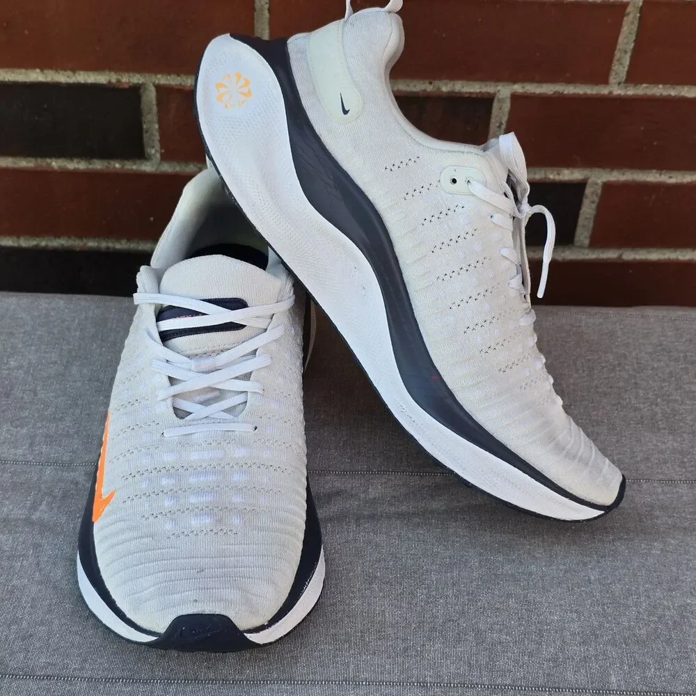 Nike ReactX Infinity Run 4 RN Platinum Tint Thunder Blue DR2665-010 Mens Sz 11.5